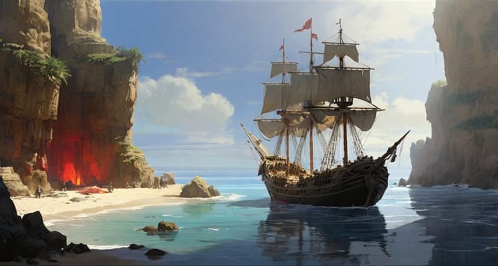 Concept Art: Columbus’s Second Voyage from Cádiz, 1493